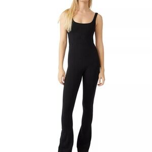 Free People Movement Rich Soul Flared Leg Jumpsuit Size XS